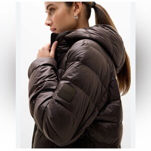 Athleta Women's Aire Hooded Puffer Jacket